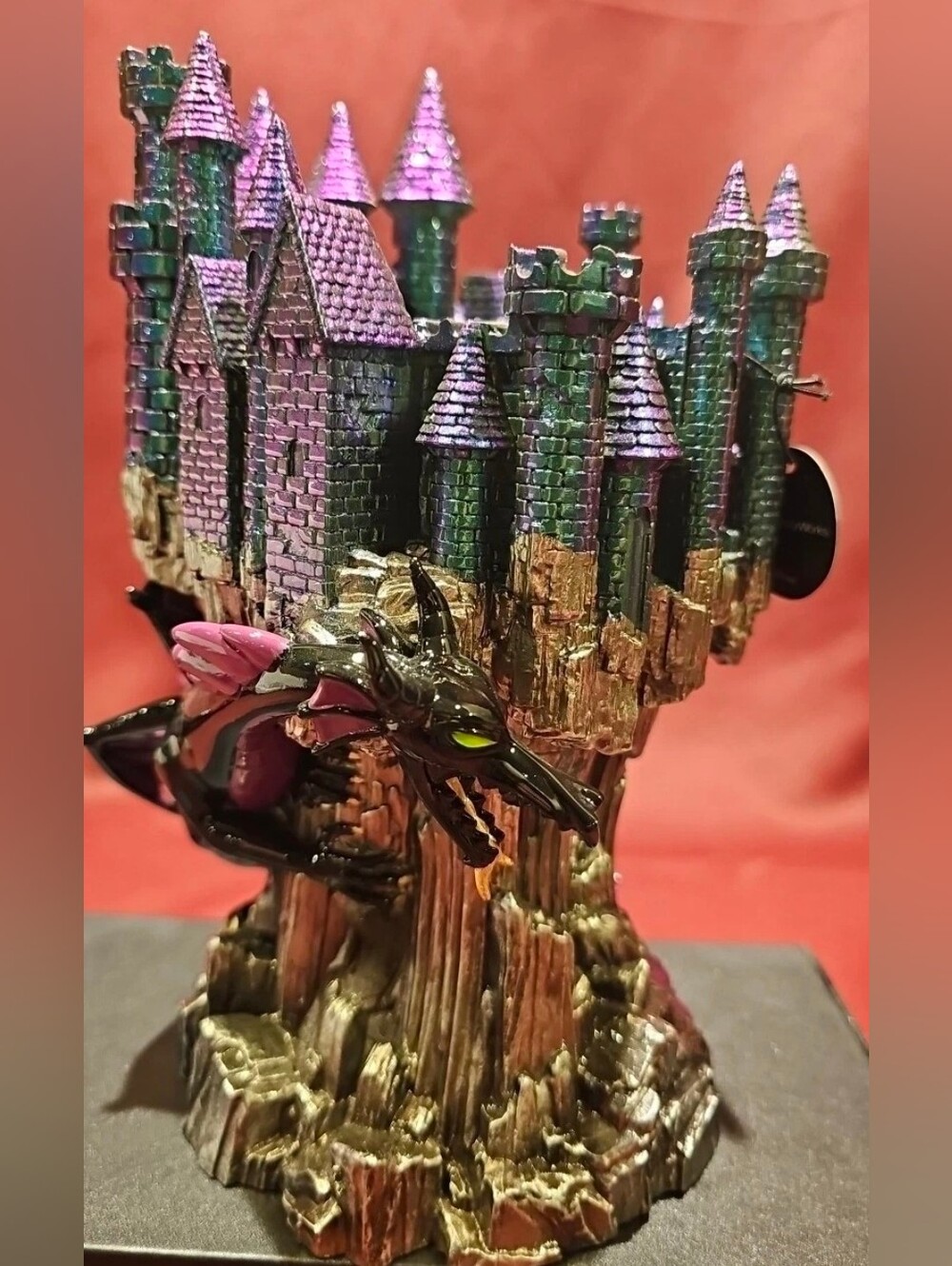 Disney Villains Maleficent Dragon Castle 3-Wick Candle Holder Bath & Body Works - Picture 1 of 16